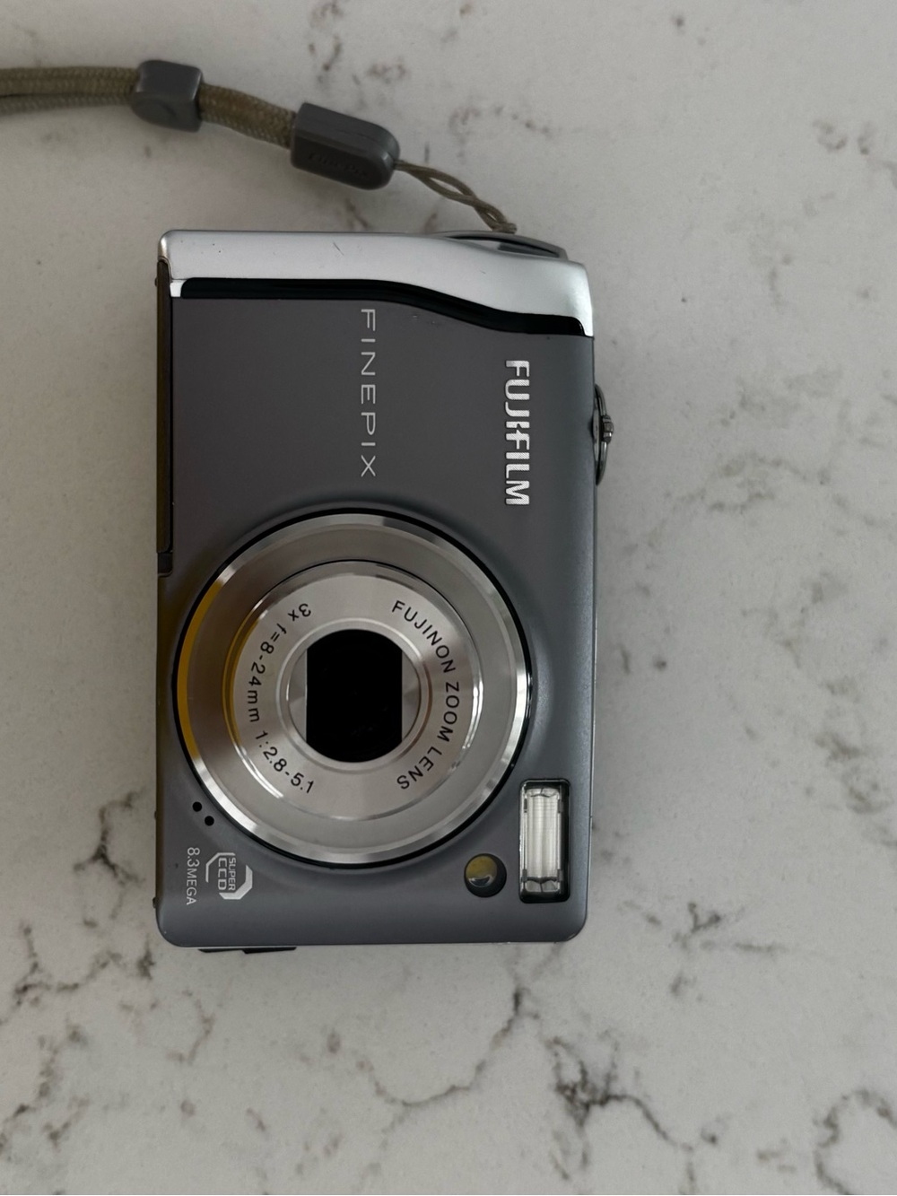 Fujifilm FinePix Compact Digital Camera - Silver and Gray